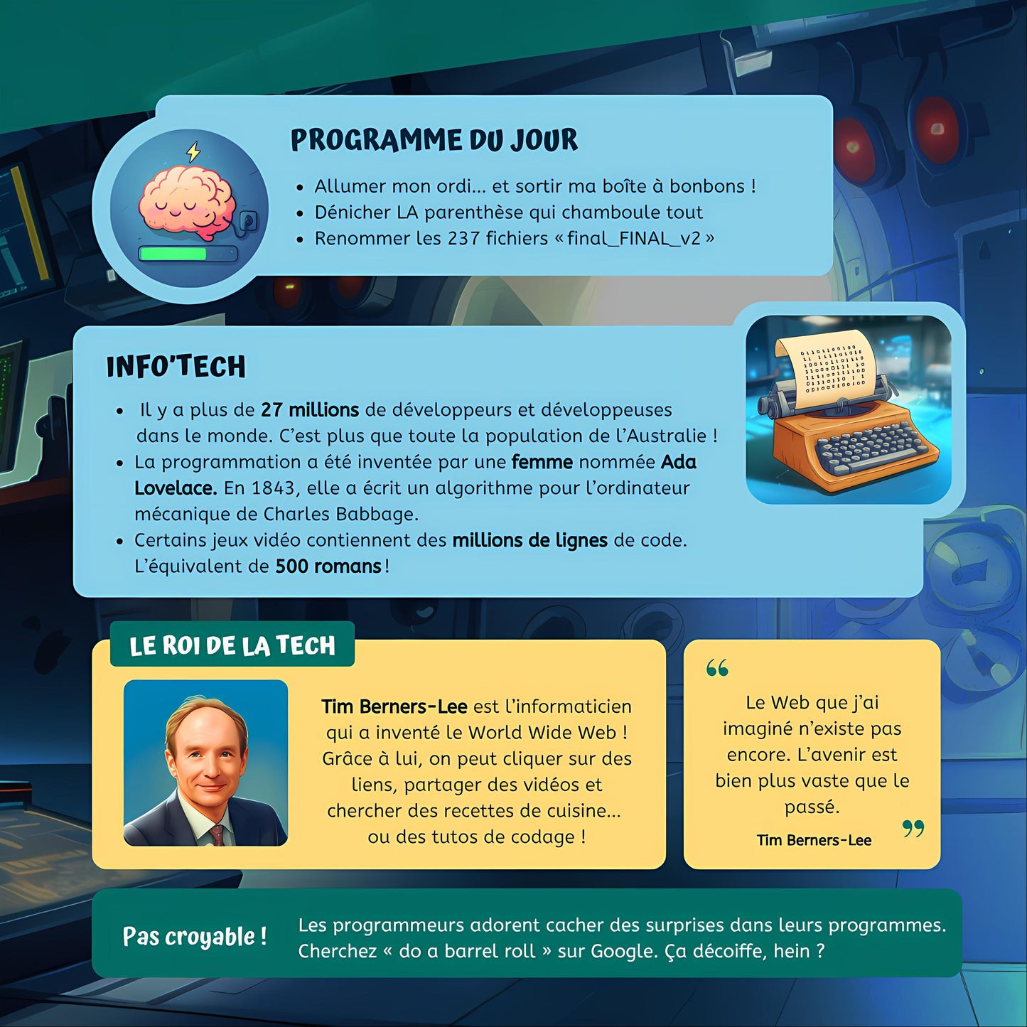 Je découvre un monde de possibilités